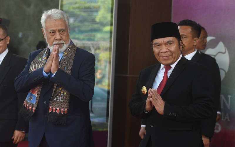 Kedatangan Presiden Indonesia